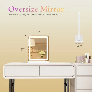 JHK LED Vanity Mirror with Lights Bathroom Mirror